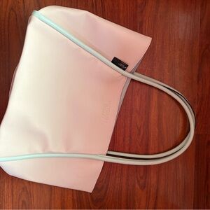 Victoria's Secret Pink Tote with Mint Trim